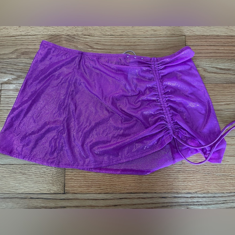 Savage X Fenty purple sheer skirt Size medium NWT
